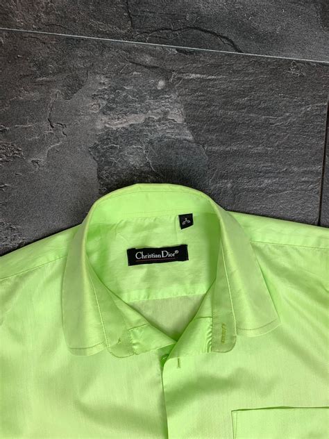 green dior quilt wrap|christian Dior green shirt.